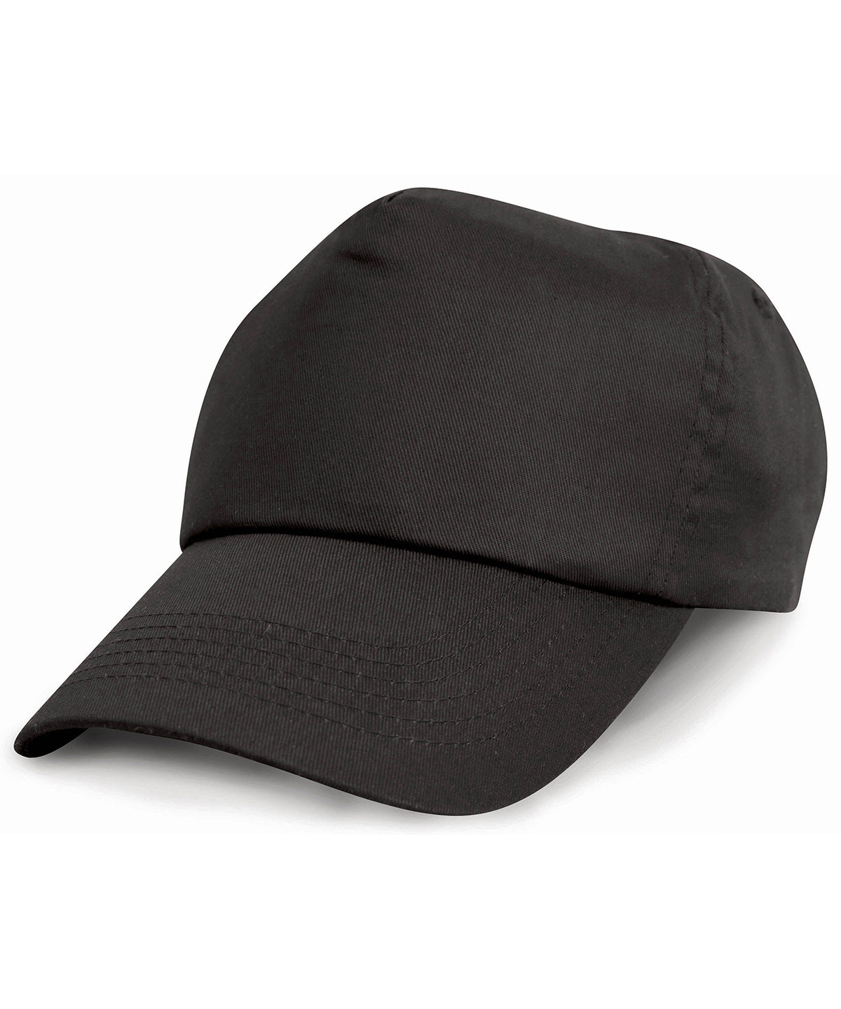 Resultheadwear Junior Cotton Cap - Black