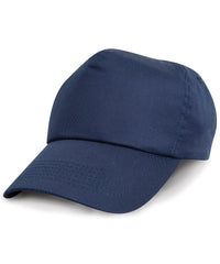 Resultheadwear Junior Cotton Cap - Navy
