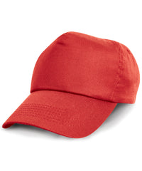 Resultheadwear Junior Cotton Cap - Red