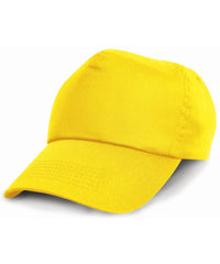Resultheadwear Junior Cotton Cap - Yellow