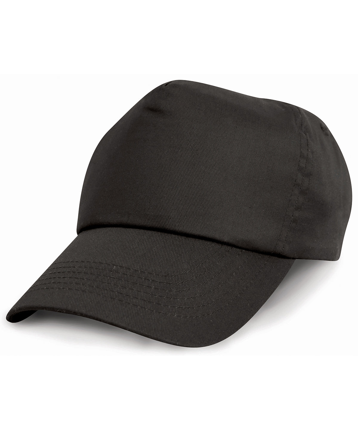 Resultheadwear Cotton Cap - Black