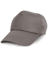 Resultheadwear Cotton Cap - Grey