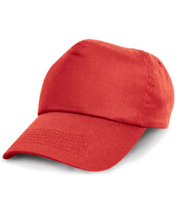 Resultheadwear Cotton Cap - Red