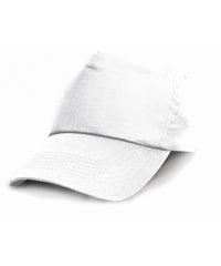 Resultheadwear Cotton Cap - White