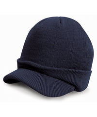 Resultwinteressentials Esco Army Knitted Hat - Navy