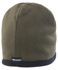 Resultwinteressentials Reversible Microfleece Bob Hat - Olive/Black