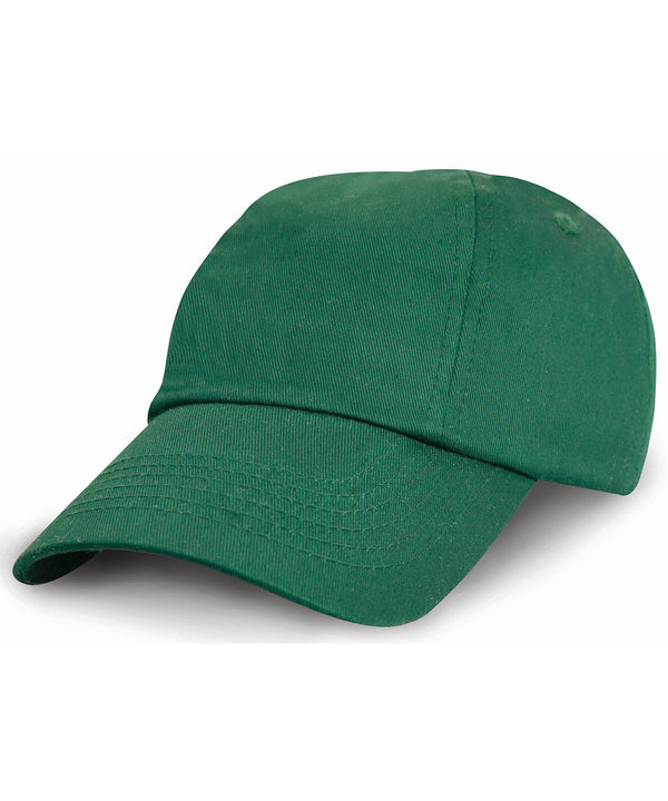 Resultheadwear Junior Low-profile Cotton Cap - Bottle Green