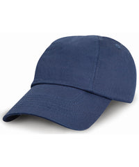Resultheadwear Junior Low-profile Cotton Cap - Navy