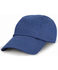 Resultheadwear Junior Low-profile Cotton Cap - Royal