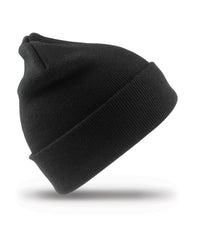 Resultwinteressentials Kids Woolly Ski Hat - Black