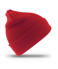 Resultwinteressentials Kids Woolly Ski Hat - Red