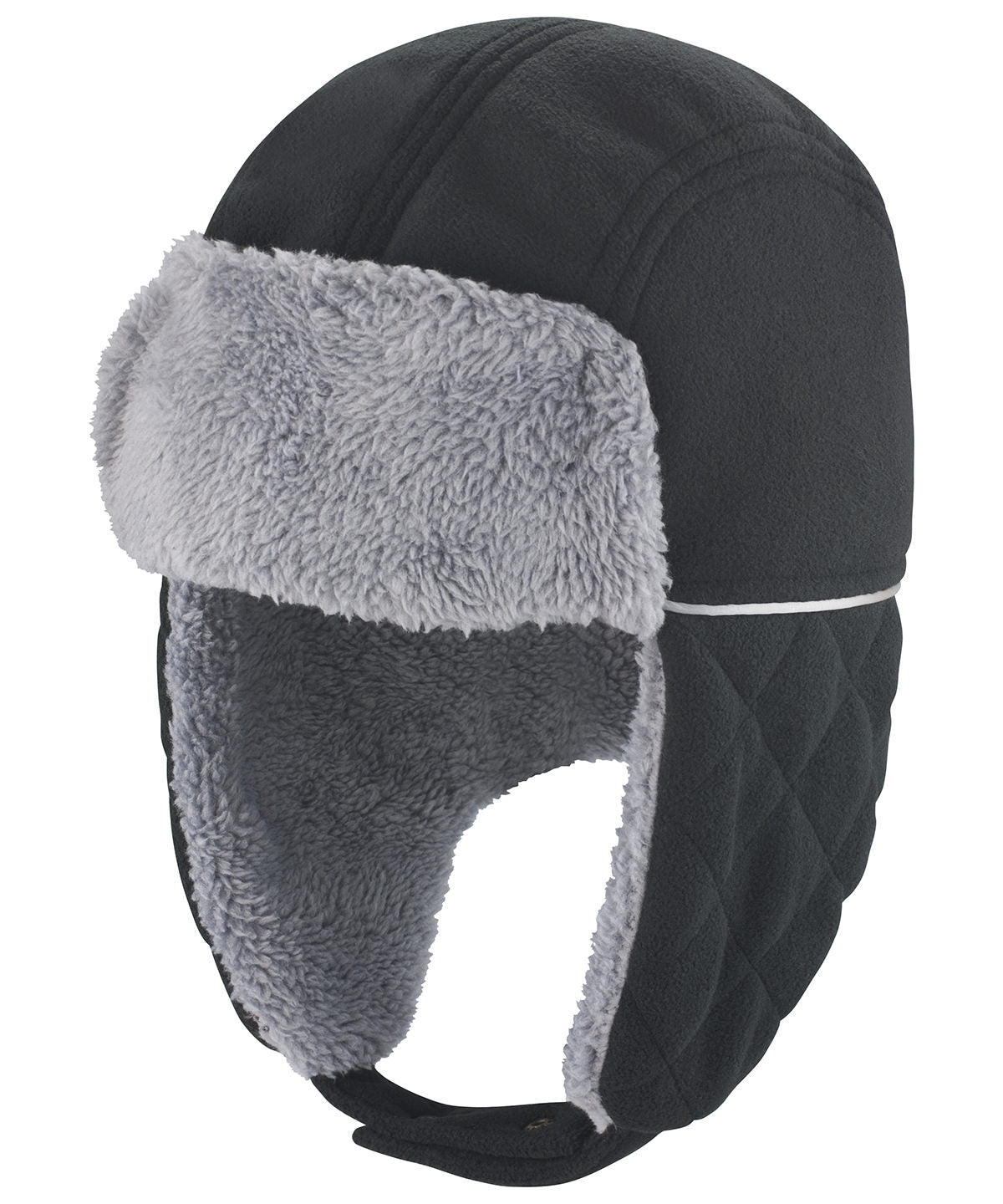 Resultwinteressentials Ocean Trapper Hat - Black/Grey