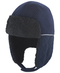 Resultwinteressentials Ocean Trapper Hat - Navy/Black