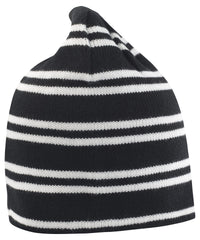 Resultwinteressentials Team Reversible Beanie - Black/White/Black