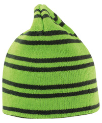 Resultwinteressentials Team Reversible Beanie - Lime/Grey/Grey