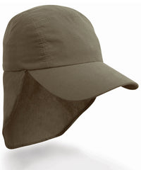 Resultheadwear Legionnaires Cap - Olive Mash