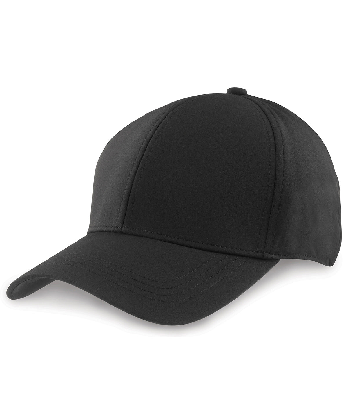 Resultheadwear Tech Performance Softshell Cap - Black
