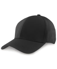 Resultheadwear Tech Performance Softshell Cap - Black