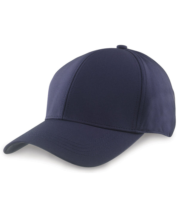 Resultheadwear Tech Performance Softshell Cap - Navy