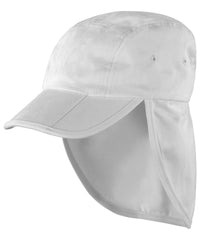 Resultheadwear Junior Fold-up Legionnaire's Cap - White