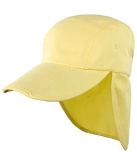 Resultheadwear Junior Fold-up Legionnaire's Cap - Yellow
