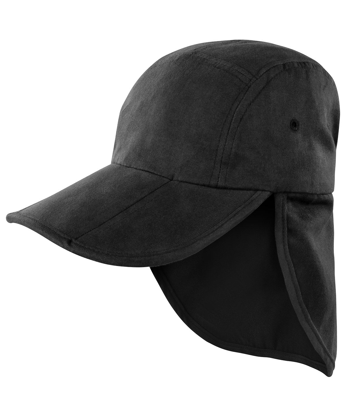 Resultheadwear Fold-up Legionnaire's Cap - Black