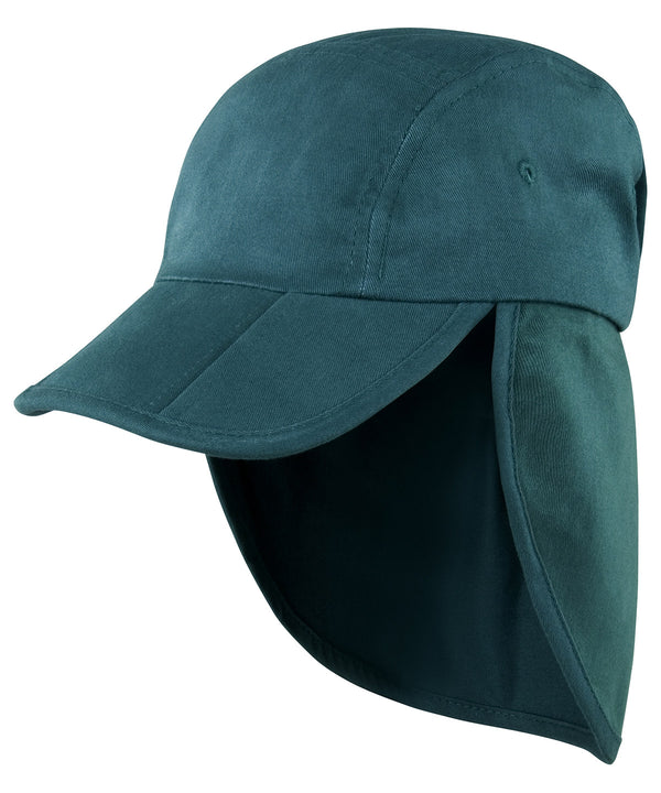 Resultheadwear Fold-up Legionnaire's Cap - Bottle Green