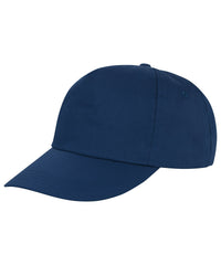 Resultheadwear Houston 5-panel Printer's Cap - Navy