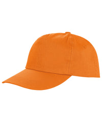 Resultheadwear Houston 5-panel Printer's Cap - Orange