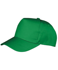 Resultheadwear Boston Junior 65/35 Polycotton Cap - Kelly