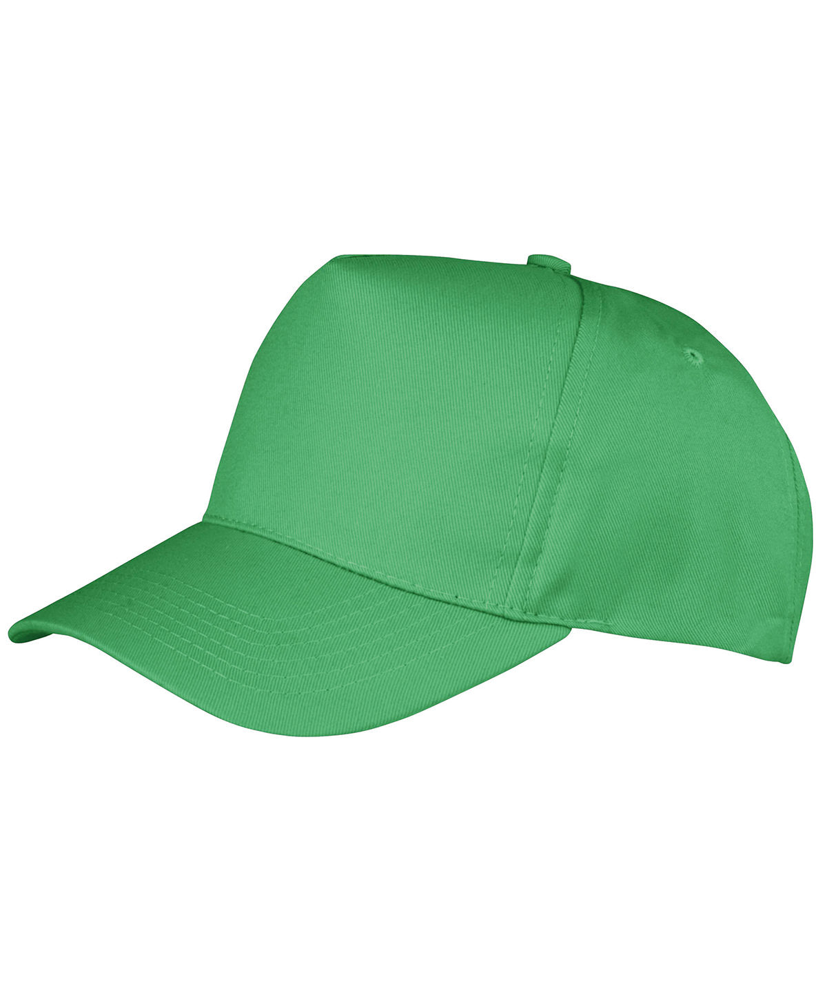 Resultheadwear Boston 5-panel Polycotton Printer's Cap - Apple Green