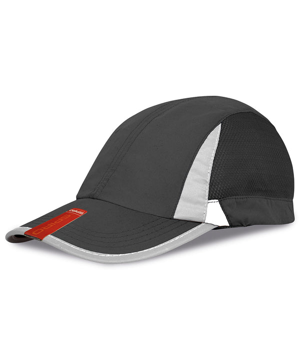 Resultheadwear Sport Cap - Black/White