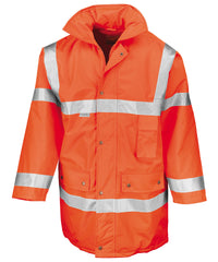 Result Safety Jacket - Fluorescent Orange