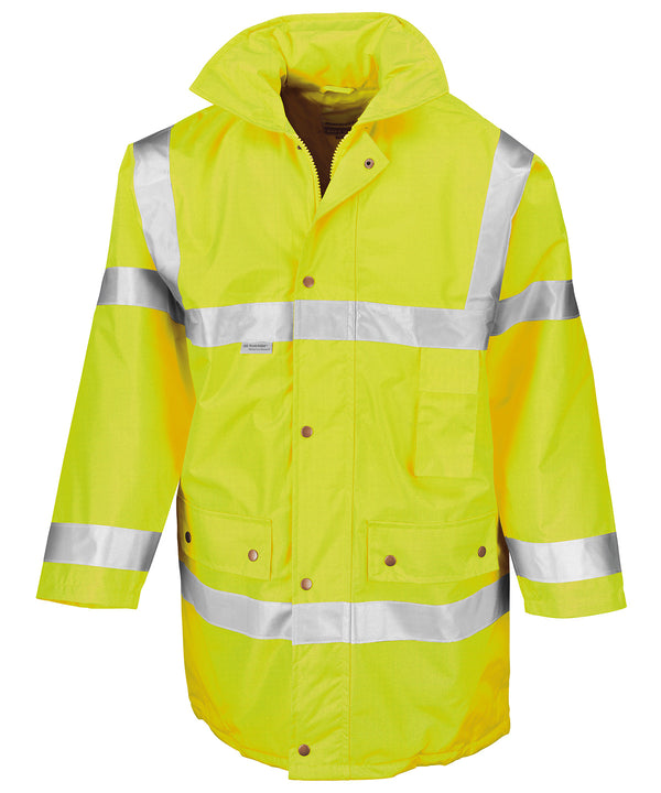 Result Safety Jacket - Fluorescent Yellow