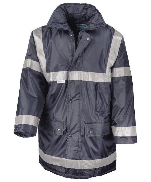 Result Work-Guard Management Coat - Navy