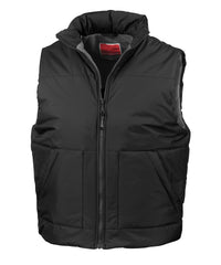 Result Fleece-lined Bodywarmer - Black