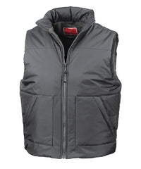Result Fleece-lined Bodywarmer - Dark Grey
