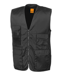 Result Adventure Safari Waistcoat - Black