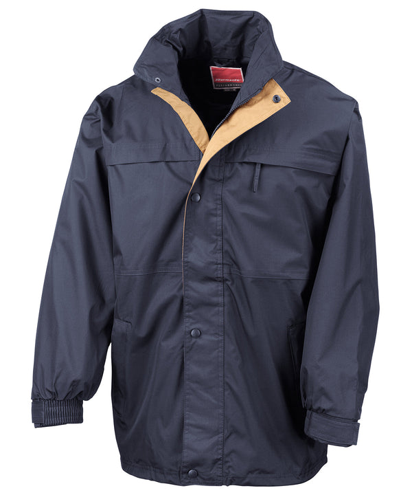 Result Multi-function Midweight Jacket - Navy/Sand
