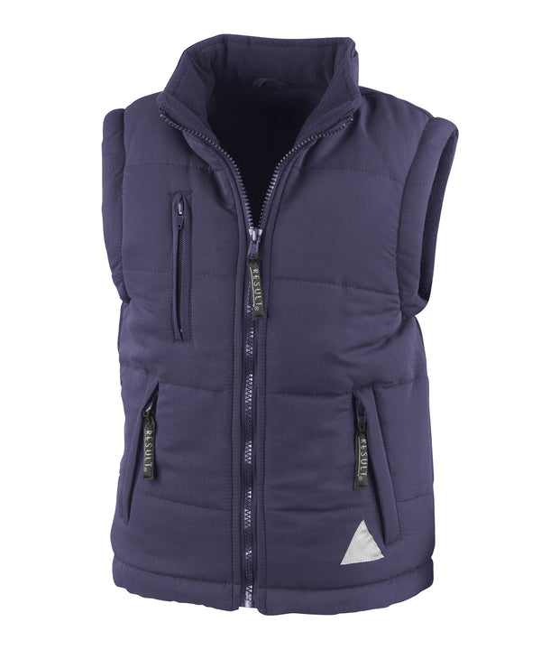 Result Junior Ultra Padded Bodywarmer - Navy