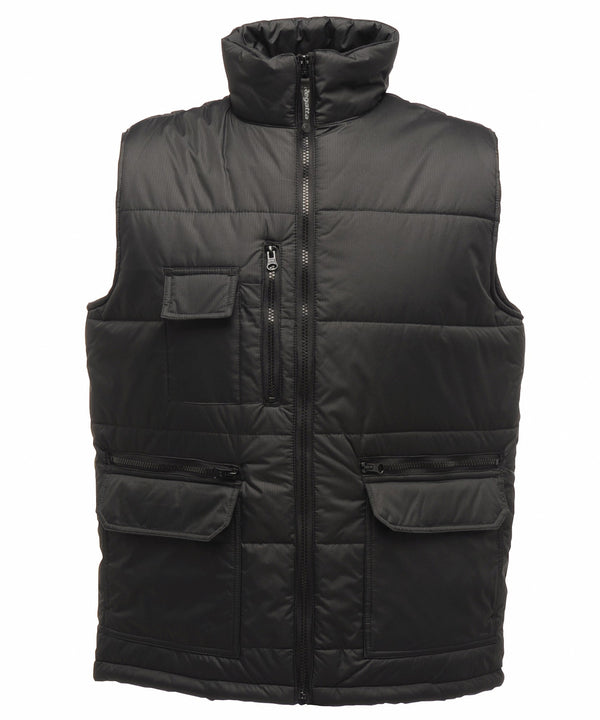 Regatta Steller Multi-zip Bodywarmer - Black