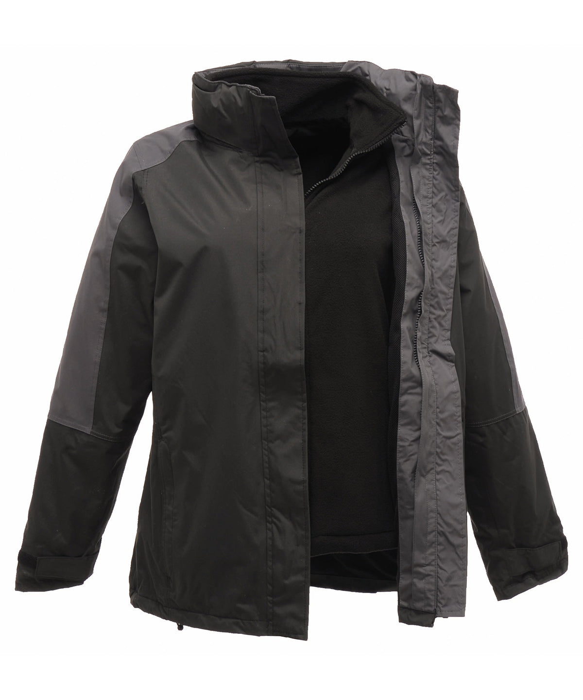 Regatta Women's Defender Iii 3-in-1 Jacket - Black/Seal Grey