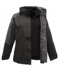 Regatta Women's Defender Iii 3-in-1 Jacket - Black/Seal Grey