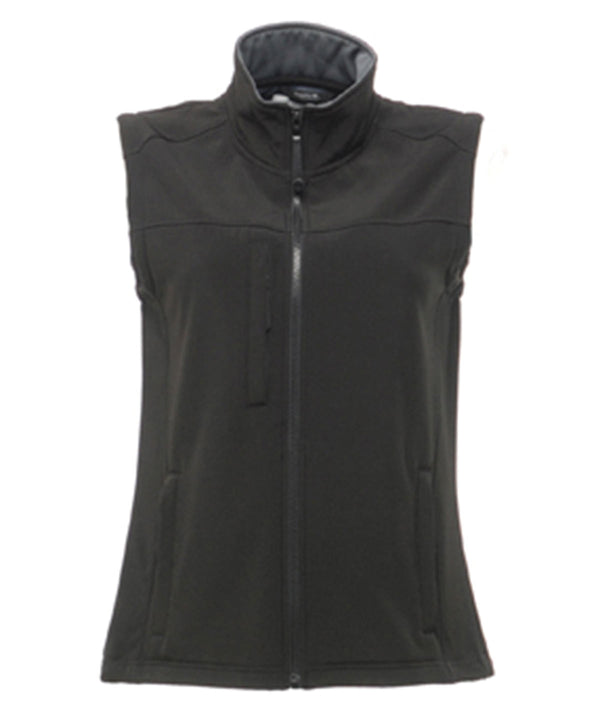 Regatta Women's Flux Softshell Bodywarmer - All Black