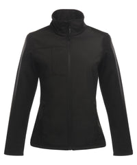 Regatta Women's Octagon Ii Printable 3-layer Membrane Softshell - Black/Black*