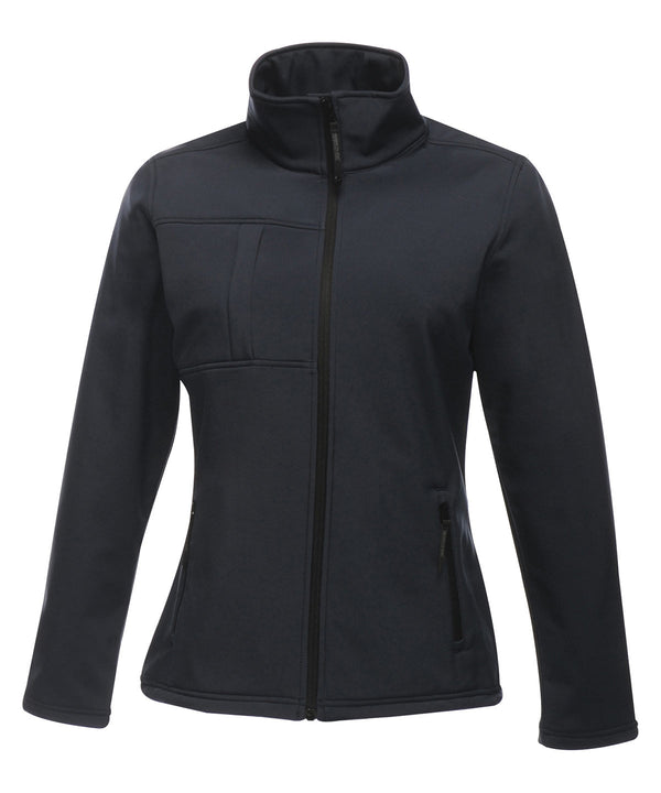 Regatta Women's Octagon Ii Printable 3-layer Membrane Softshell - Navy/Seal Grey*