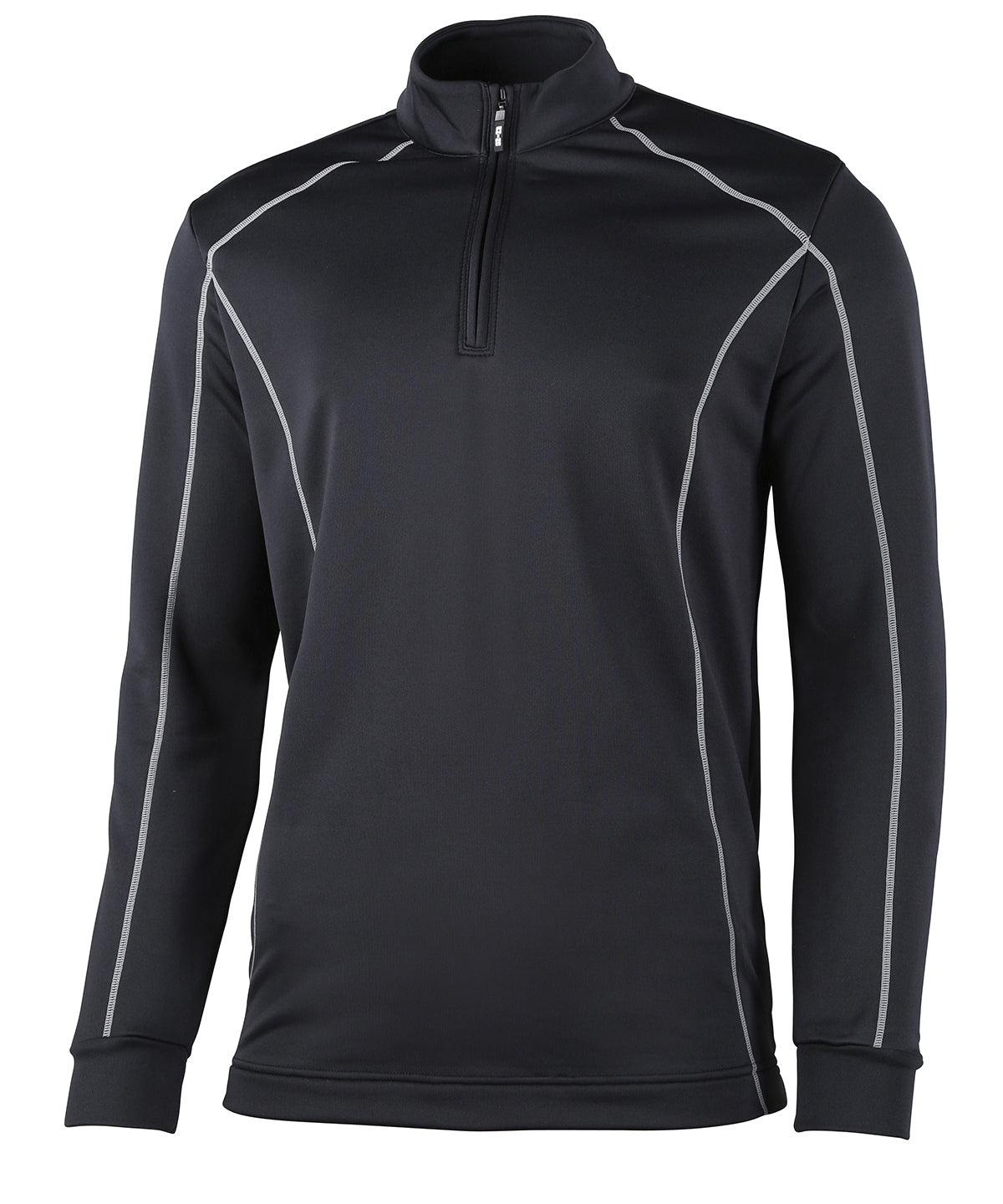 Rhino Seville ¼ Zip Mid-layer - Black