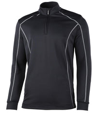 Rhino Seville ¼ Zip Mid-layer - Black