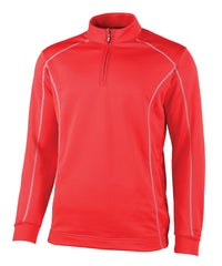 Rhino Seville ¼ Zip Mid-layer - Red