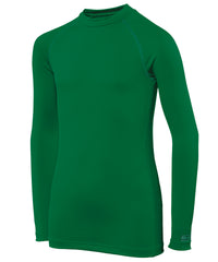 Rhino Baselayer Long Sleeve - Juniors - Bottle Green